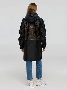 Дождевик «Ветровианский человек», черный