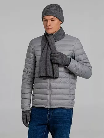 Шарф Bernard, светло-серый