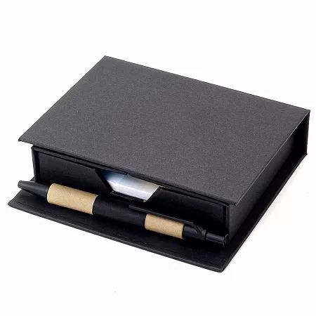 Набор для записей со стикерами Notora, черный