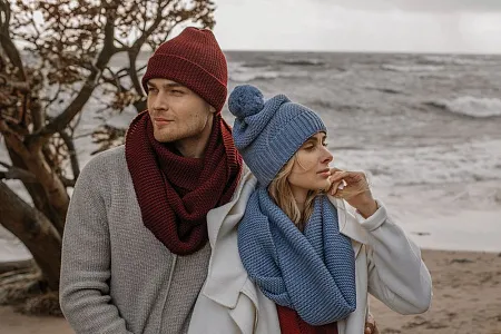 Снуд Brugge, молочно-белый