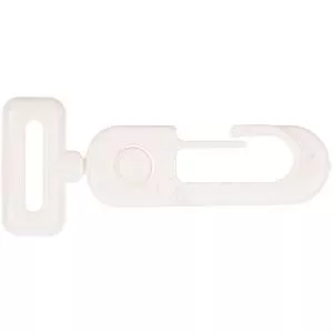 Застежка-карабин Сarabine, S, белый