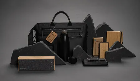 Сумка для ноутбука Swiss Peak из переработанного полиуретана GRS, 14’’