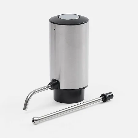 Электрический аэратор-дозатор для вина Tuoretta, серебристый