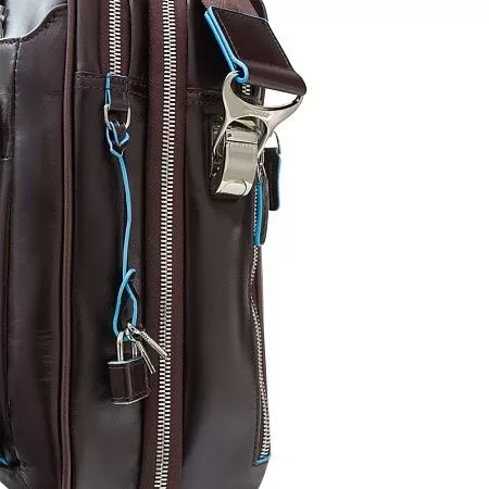 Сумка мужская для ноутбука Piquadro Blue Square, черная