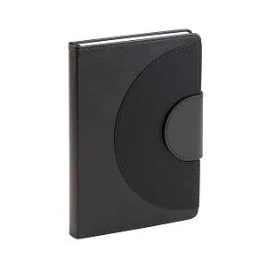 Ежедневник недатированный "Сицилия", формат А5, черный