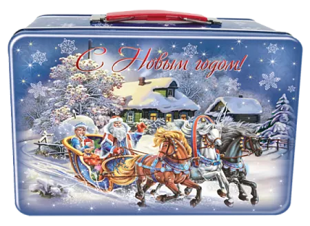 №5 ЖЕСТЕБАНКА ТРОЙКА 850 грамм новогодний подарок классический