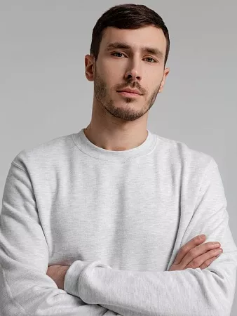 Толстовка SPIDER 260, светлый меланж