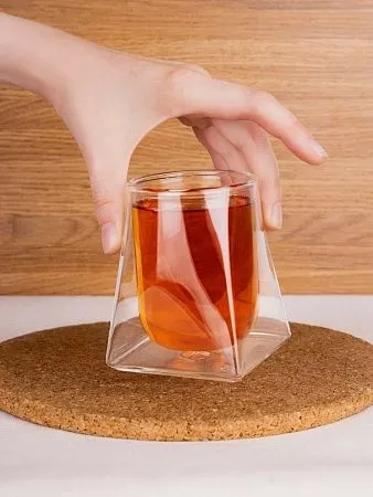 Чайный набор Quadroni в темно-синей упаковке