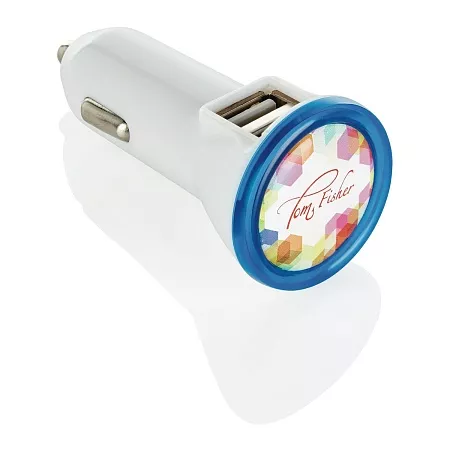 Мощное автомобильное зарядное устройство с 2 USB-портами