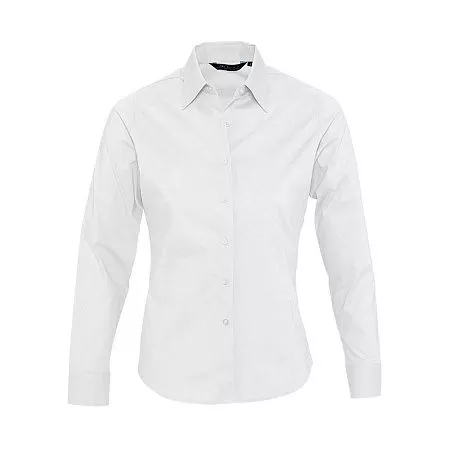 Рубашка женская с длинным рукавом EDEN 140 белая