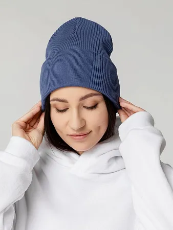 Шапка Real Rib, черная