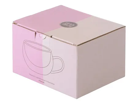 Чашка с двойными стенками Floral