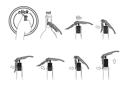 Подарочный винный набор ClickCut Set