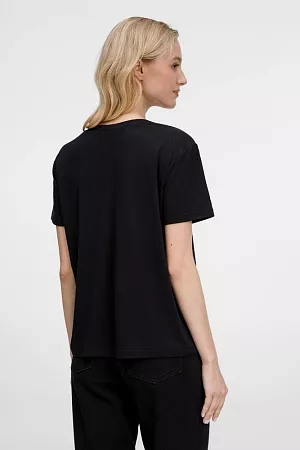 Футболка унисекс Senti, черная