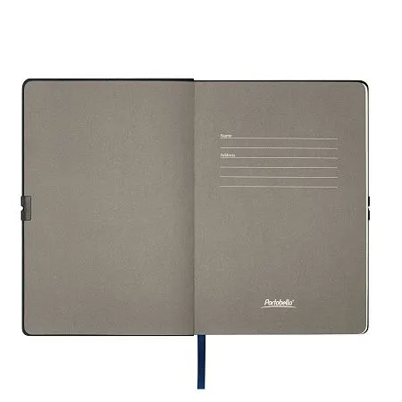 Ежедневник Portobello Trend, In Velour, недатированный, синий