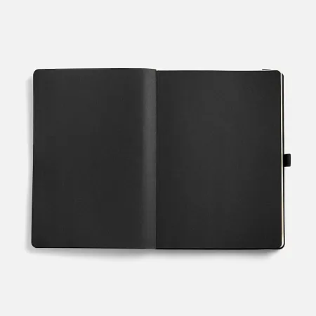 Ежедневник Peel Flex, недатированный, черный