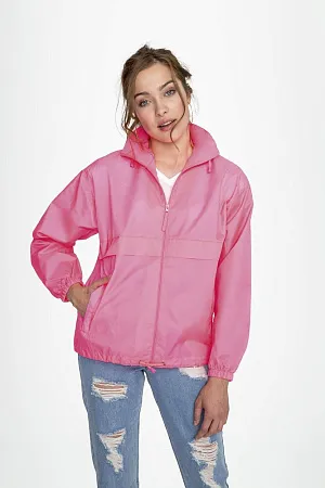 Ветровка из нейлона SURF 210, красная