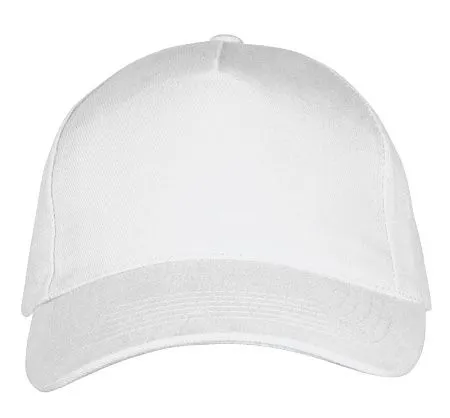Бейсболка LONG BEACH, белая