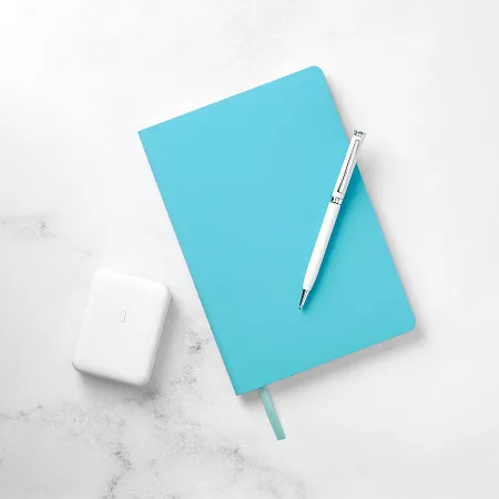 Ежедневник Portobello Trend, Spark, недатированный, лазурный (без упаковки, без стикера)