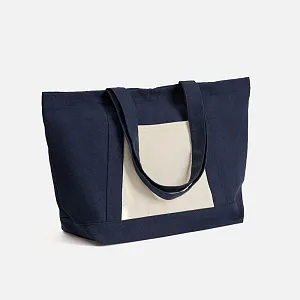 Шопер Shophop, синий с неокрашенным