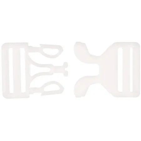 Застежка-пряжка Fibbia, белая