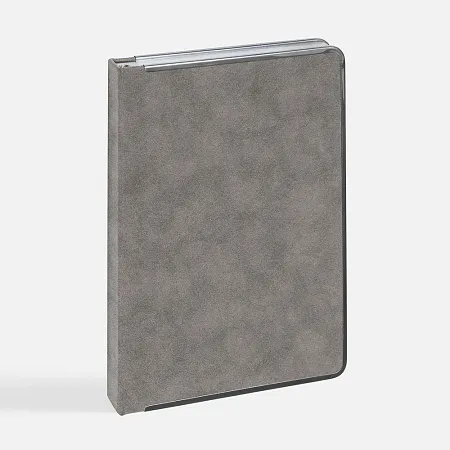 Ежедневник Metal Frame на заказ, датированный, серый