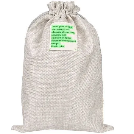 Лейбл хлопковый Doni, L, неокрашенный