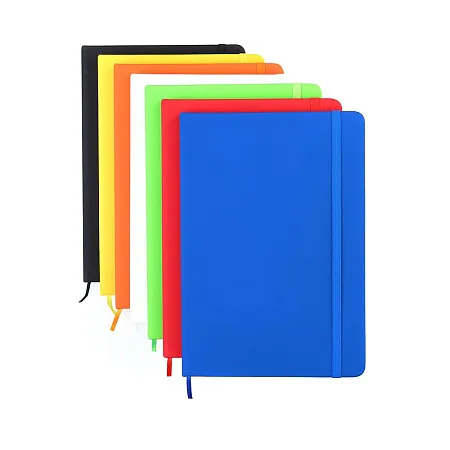 Блокнот A5 "Monte" с линованными страницами, белый