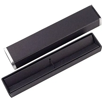 Ручка Senator в коробке Cradle чёрной с серебристым, чёрная