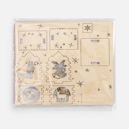 Новогодняя открытка-конструктор Heartmade