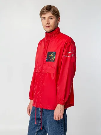 Ветровка из нейлона SURF 210, красная