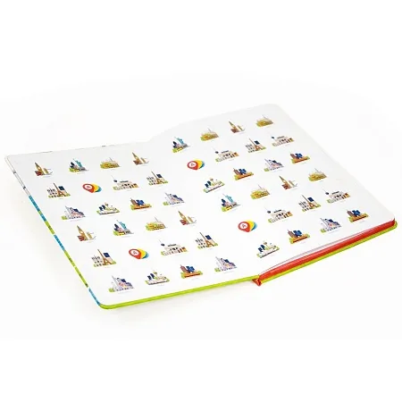 Записная книжка в клетку 15.5x21 Город R1-2441144