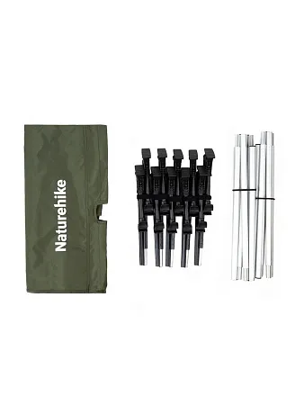 Раскладушка туристическая XJC05, зеленая