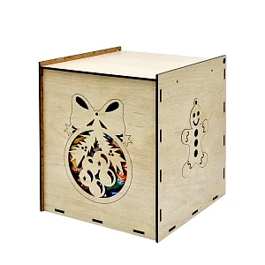 КОРМУШКА ХДФ 2000г, коричневый