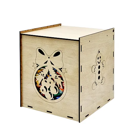 КОРМУШКА ХДФ 2000г, коричневый