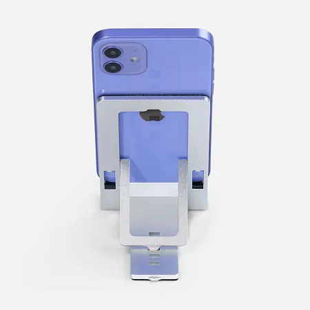 Подставка для смартфона Tactic, серебристая