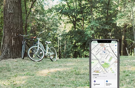 Велосипедный звонок Pedalfinder с технологией Find My