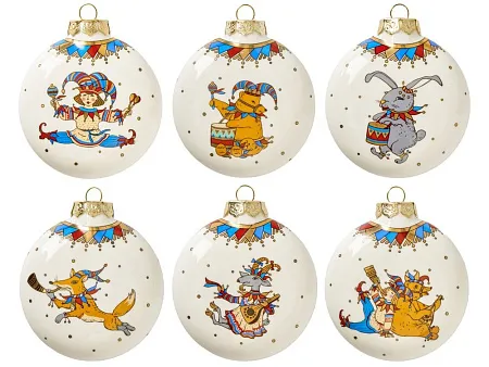 Набор игрушек Медальон Скоморохи