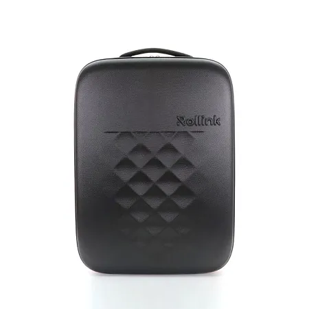 Чемодан складной Rollink Earth 55x40x20 см, 2 колеса, черный/зеленый