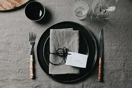 Набор плоских тарелок VINGA Nomimono, d20 см, 2 шт.