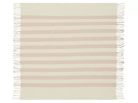 Плед Reglet из хлопка с бахромой