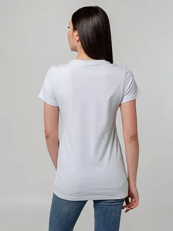 Футболка женская T-bolka Stretch Lady, белая