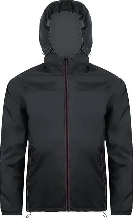 Ветровка SKATE, черная с серым