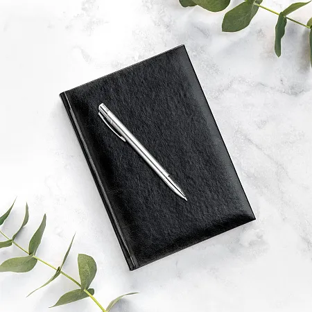 Ежедневник Birmingham, А5, датированный (2024 г.), синий