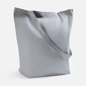 Шопер B5, серый с серыми ручками