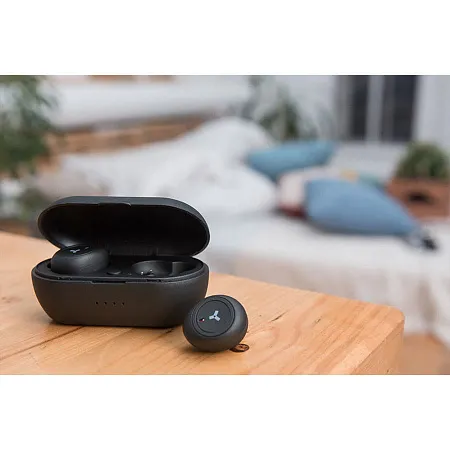 Беспроводные наушники Accesstyle Denim TWS Pink, розовые