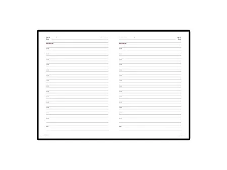 Ежедневник А5 недатированный Leader