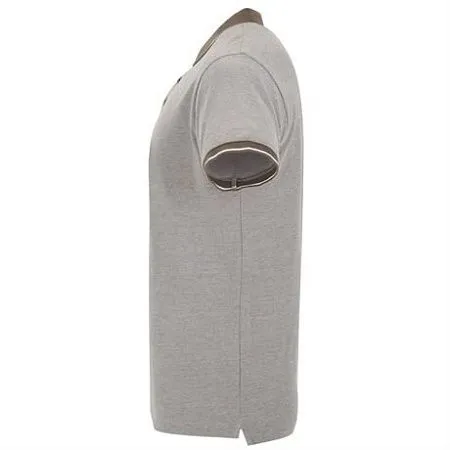 Футболка поло BOWIE мужская, пёстрый армейский темно-зеленый