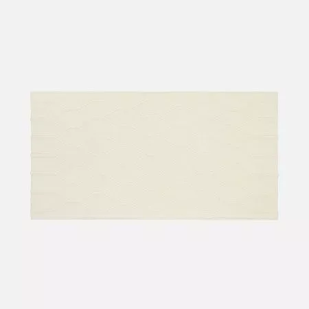 Плед Curve Verve, молочно-белый