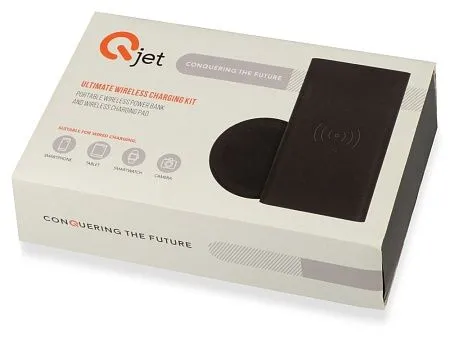 Портативное беспроводное зарядное устройство Force, 8000 mAh